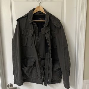 Jcrew xl military jacket slightly worn